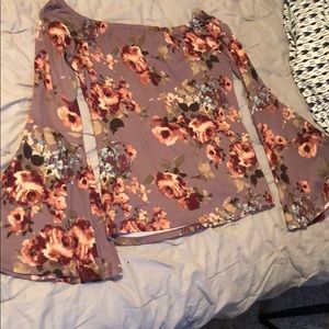 Off The Shoulder Floral Top